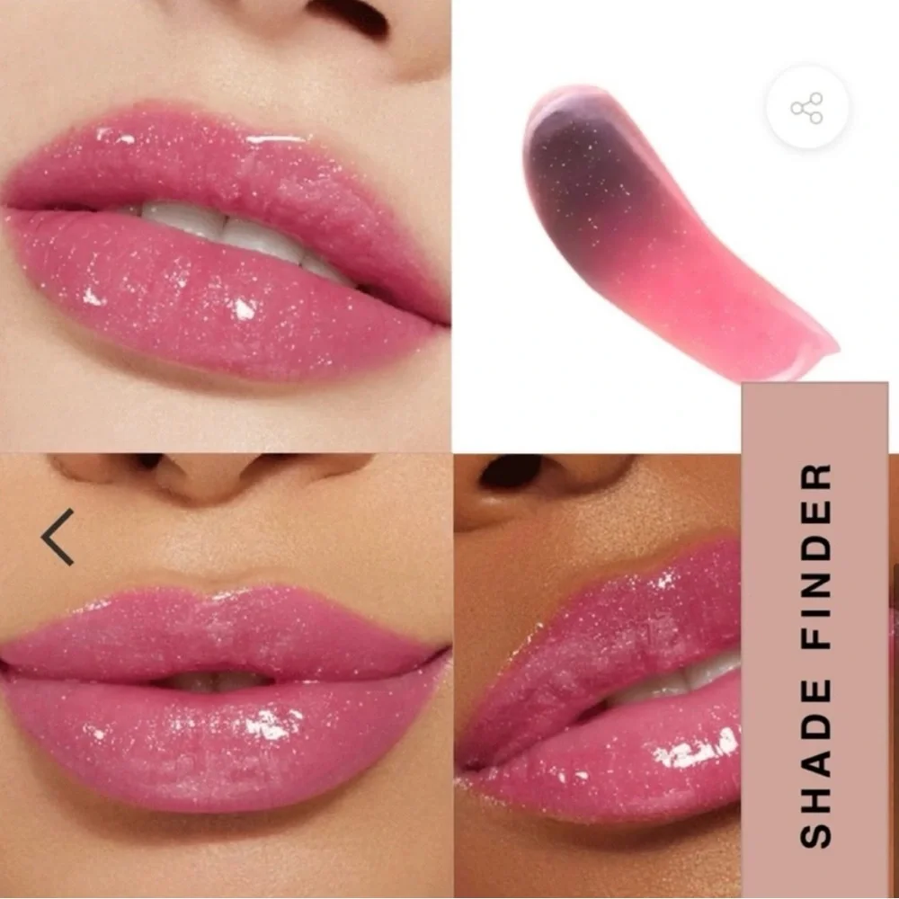 RealHer Black to Pink Glossy Lip Stain
